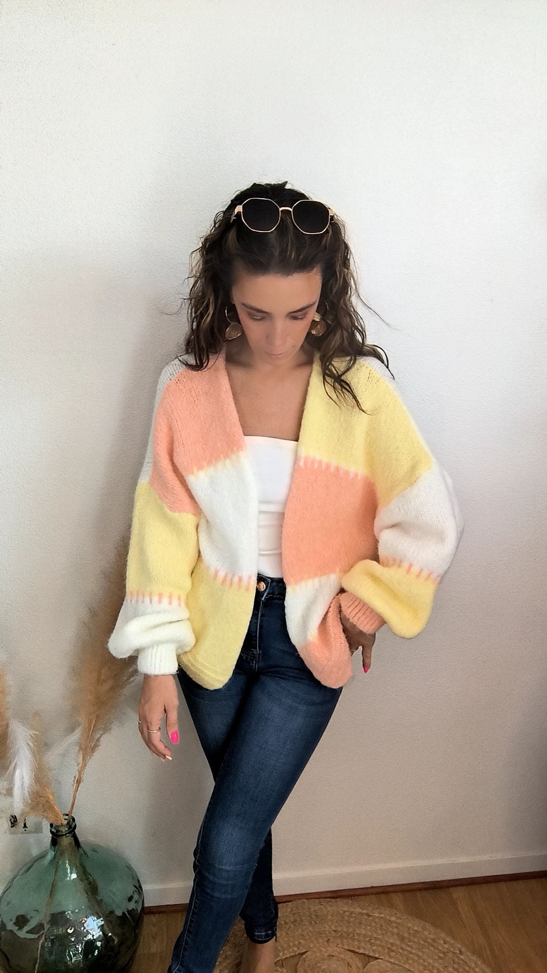 Gilet Capucine (Broche en option)