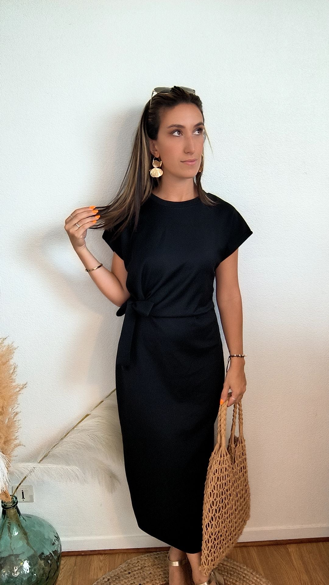 🌿 Robe Malia – Taille unique ajustable (Plusieurs coloris disponibles)