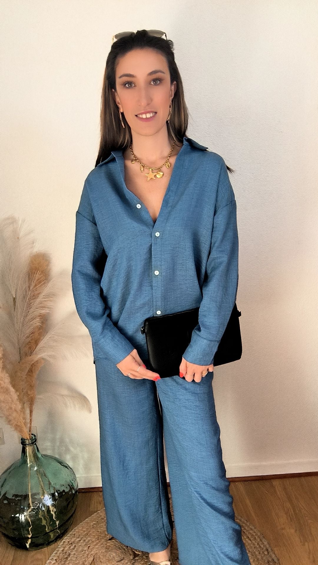 𝙴𝚗𝚜𝚎𝚖𝚋𝚕𝚎 𝙼𝙴𝙻𝙾𝙳𝚈 Bleu jeans