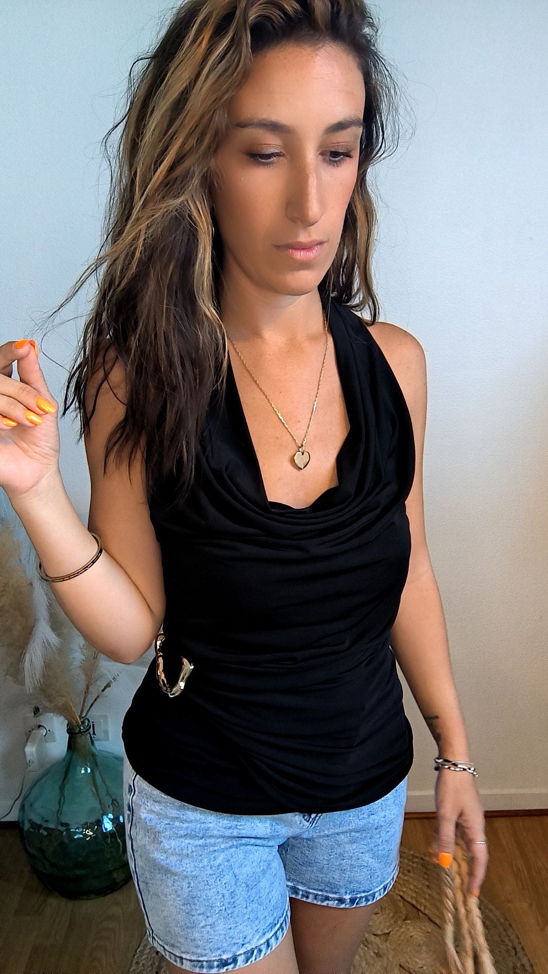 𝚃𝚘𝚙 𝙼𝙰𝚇𝙸𝙽𝙴 Noir 🇮🇹