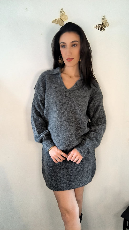 Pull PAOLINA Gris