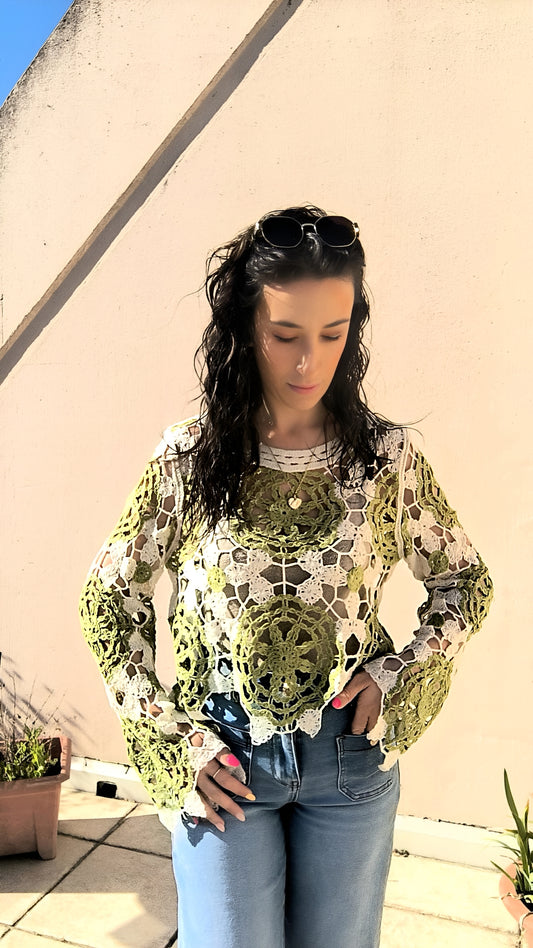 Top Crochet (Plusieurs coloris)